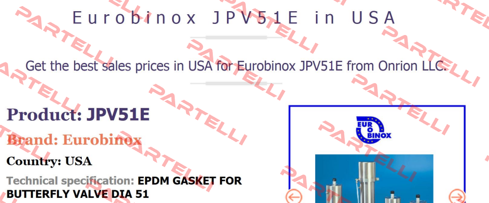 JPV51E  Eurobinox