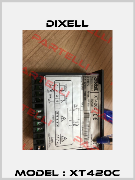 Model : XT420C (OEM)  Dixell