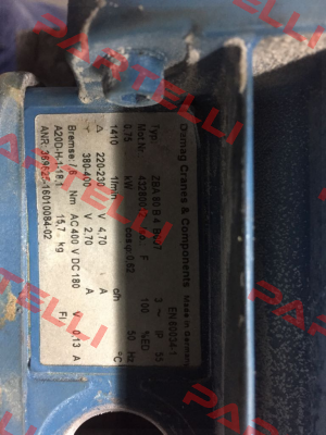 ZBA 80 B 4 B007 Demag