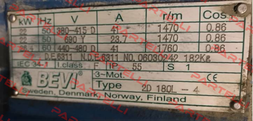 2D 180l-4, obsolete replaced by 3D  Bevi