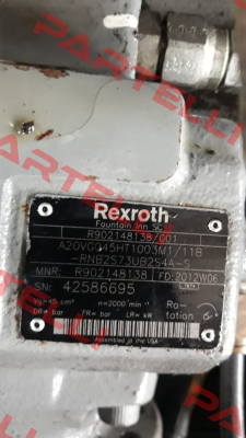 R902148138   (Only produced in the USA) Rexroth