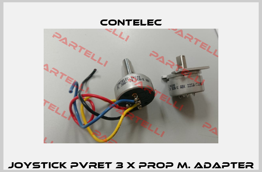 Joystick PVRET 3 x prop m. Adapter Contelec