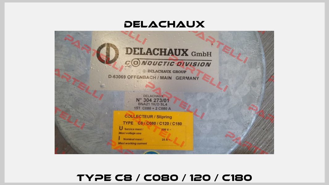  type C8 / C080 / 120 / C180  Delachaux