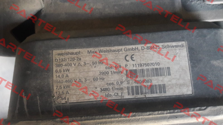 P/N  111 974 0715/2 Weishaupt