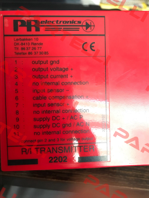 2202 obsolete  Pr Electronics