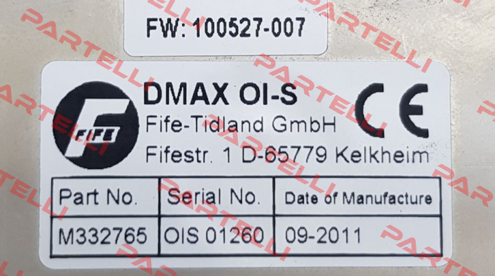 M332765 obsolete  Fife