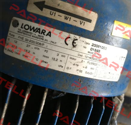 FHE 32-200/306/P  Lowara