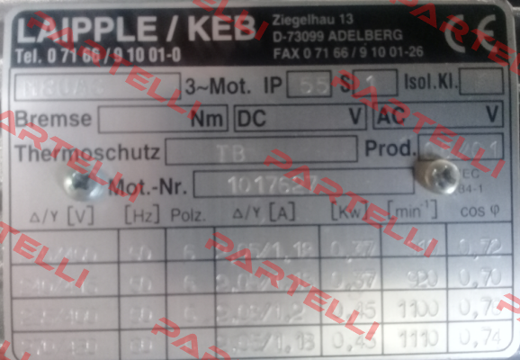 M80AC  LAIPPLE KEB