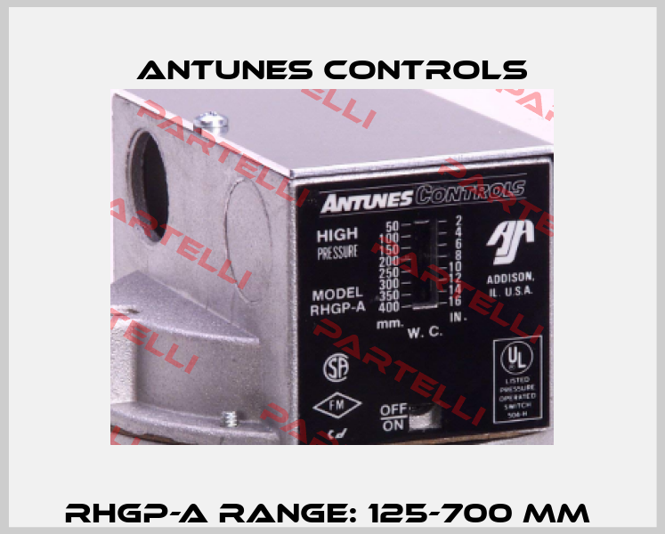 RHGP-A Range: 125-700 mm  ANTUNES CONTROLS