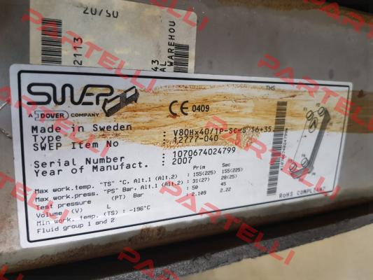 12777-040  Swep