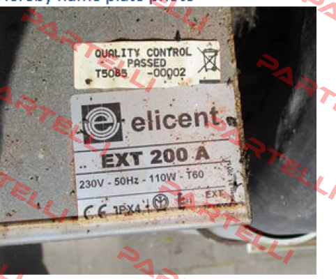 2EX8023 – EXT 200 A  Elicent