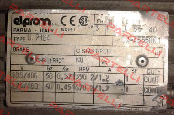 U71B4 OEM Elprom