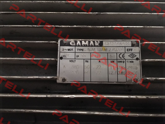 fan for CAGM 132 M 2 R3209 Gamak