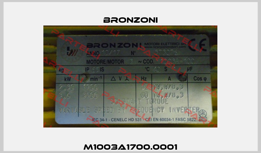 M1003A1700.0001 Bronzoni