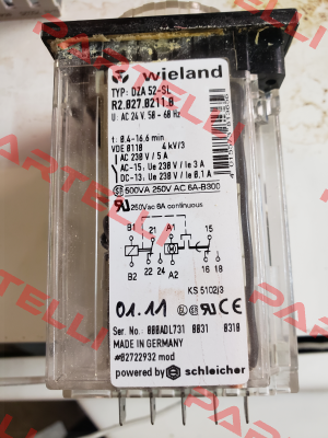 DZA52-SL 30H Wieland Electric