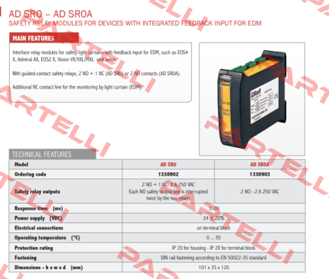 SP-R-13-309-02 / AD SR0 Reer