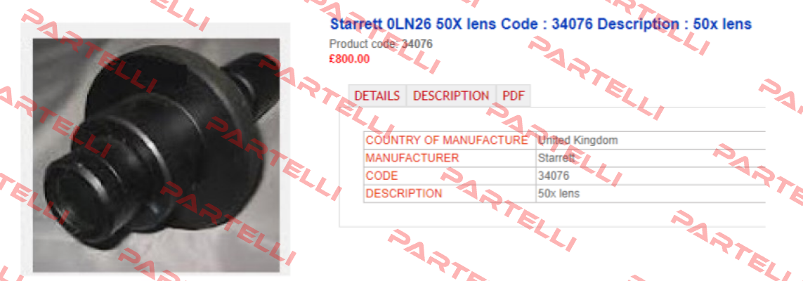 34076 Starrett