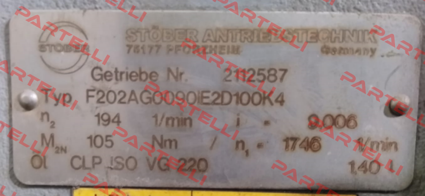 F202AG0090IE2D100K04 Stober