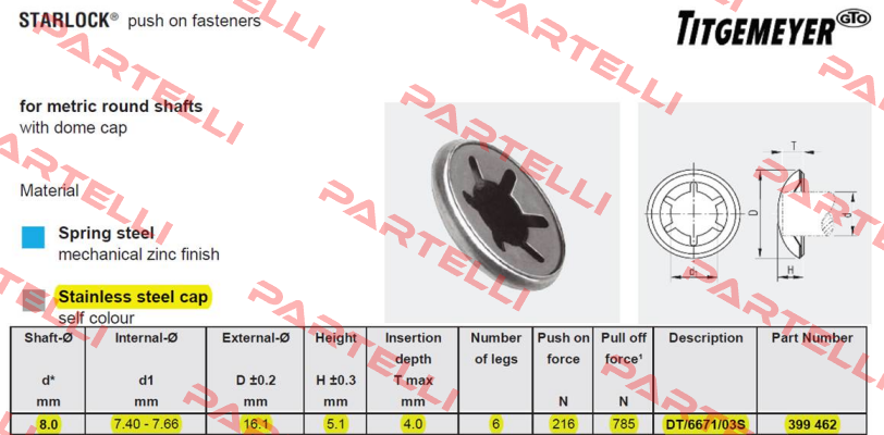 399462 REPLACED BY 399462900 Titgemeyer