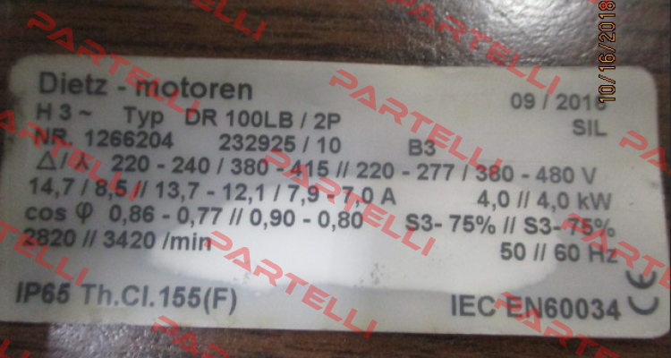 DR100LB/2P Dietz-Motoren