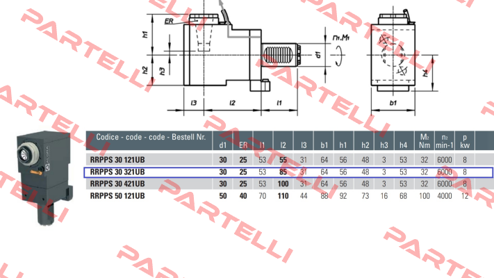 RRPPS 30 321UB Algra