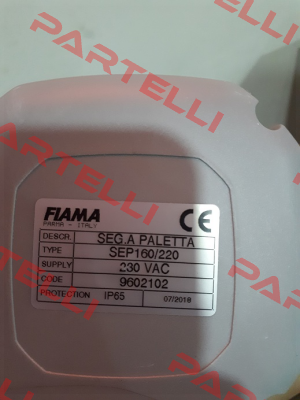 Type: SEP-160-230VAC Fiama