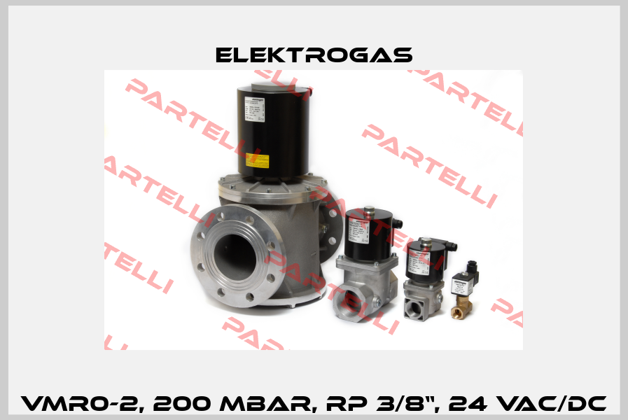 VMR0-2, 200 mbar, RP 3/8“, 24 VAC/DC Elektrogas