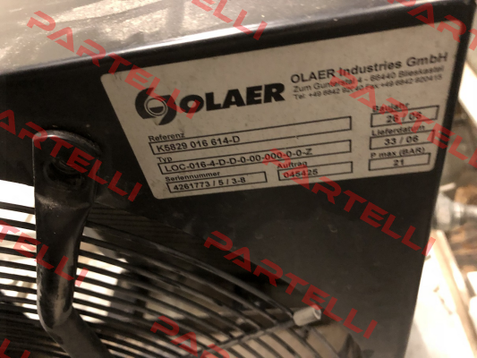 LOC3-016-4-D-D-0-00-000-0-00-Z Olaer (Parker)