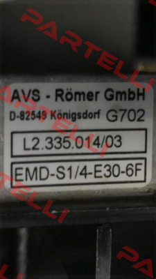 EMD-S1/4-E30-6F-024/=-NG Avs Römer