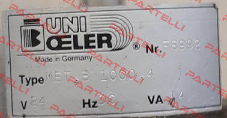 MET.B 1000.4 Uni-Oeler