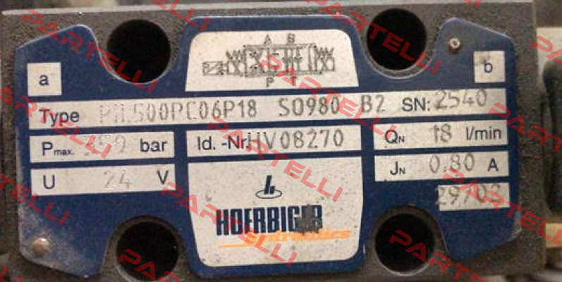 PN:500PC06P18 S0980 B2 Hoerbiger