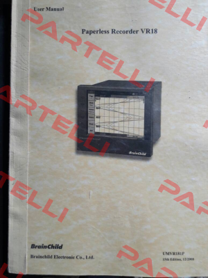 VR18    UMVR181R  obsolete, alternative PPR500-1X000210 Brainchild