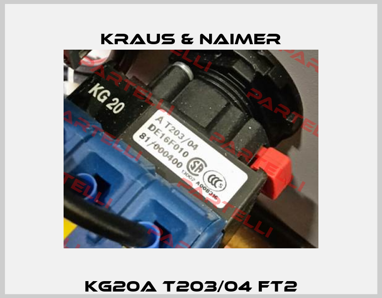 KG20A T203/04 FT2 Kraus & Naimer