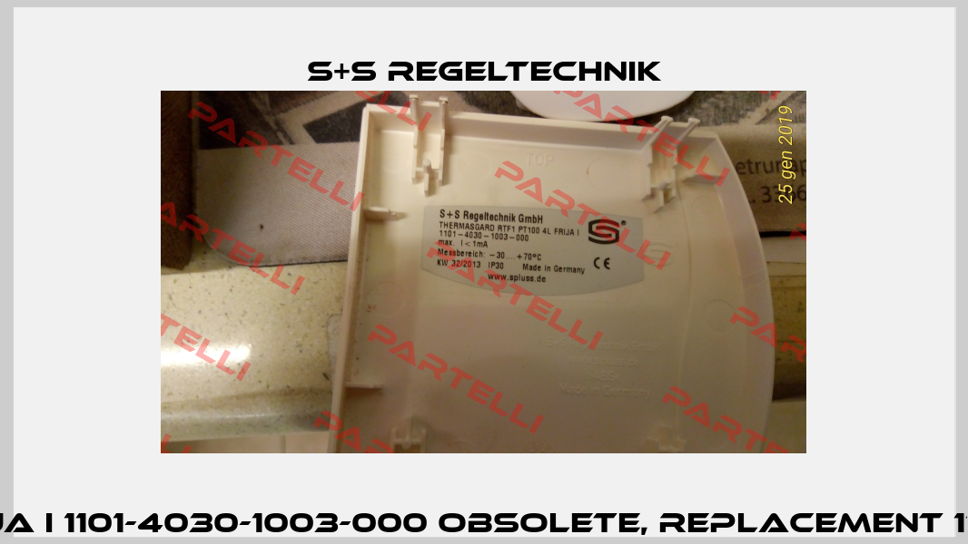 RTF1 PT100 4L FRIJA I 1101-4030-1003-000 obsolete, replacement 1101-40A0-1003-000 S+S REGELTECHNIK
