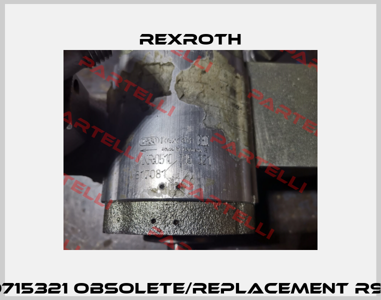 MNR 0510715321 obsolete/replacement R918C02170 Rexroth