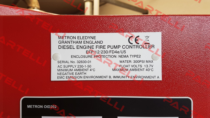 EFP/12/230/FD4e/U5 Metron Eledyne Ltd