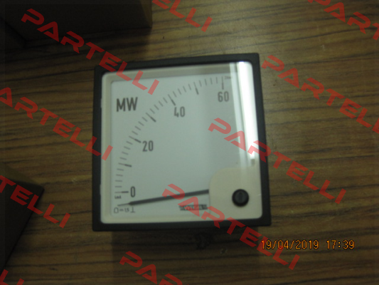 685.130.9291 (Skala: 0-60 MW) Weigel