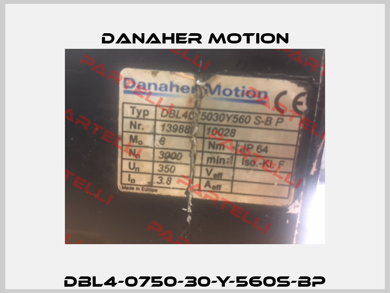 DBL4-0750-30-Y-560S-BP Danaher Motion