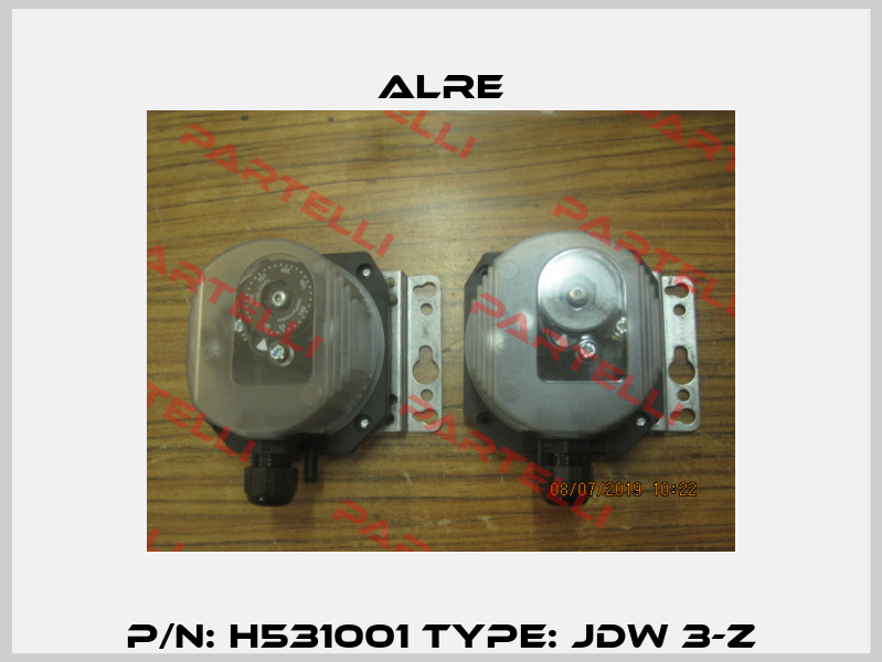 P/N: H531001 Type: JDW 3-Z Alre