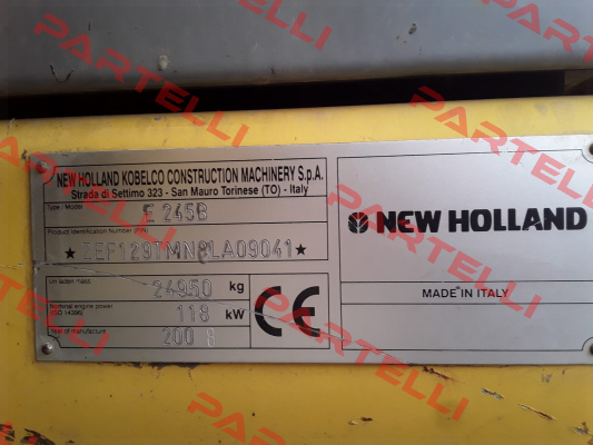 KFP 5163CY-SPMF New Holland