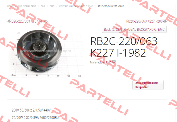 RB2C-220/063 k227 I-1982 Emc