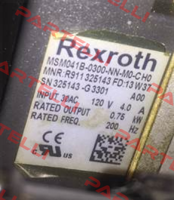 R911325143 / MSM041B-0300-NN-M0-CH0 Rexroth