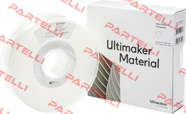 PAX - M2085 Transparent 750 - 215158 - (Nylon Transparent - PA Polyamide) Ultimaker