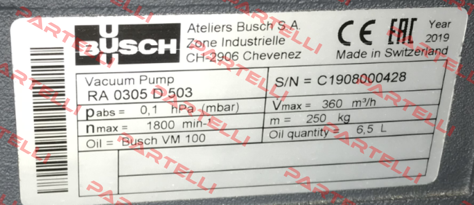 RA.0305.D503.DLXZ Busch