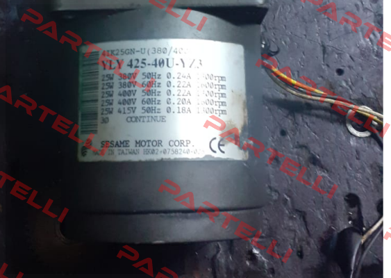 YLY 425-40U-Y/3 Sesame Motor
