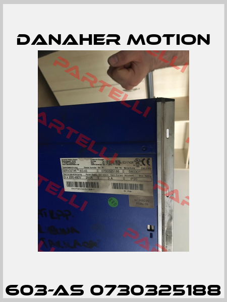 603-AS 0730325188 Danaher Motion