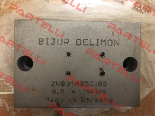 ZVB04A052100 Bijur Delimon