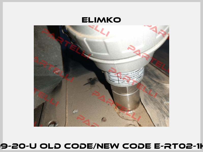 E-RT02-1K09-20-U old code/new code E-RT02-1K09-20-U-V Elimko