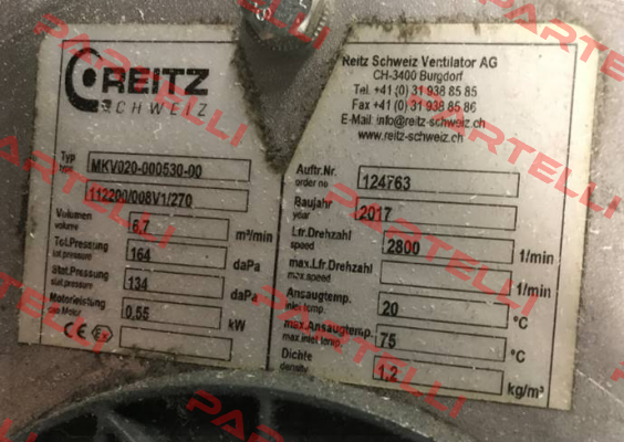 MKV020-000530-00 Reitz