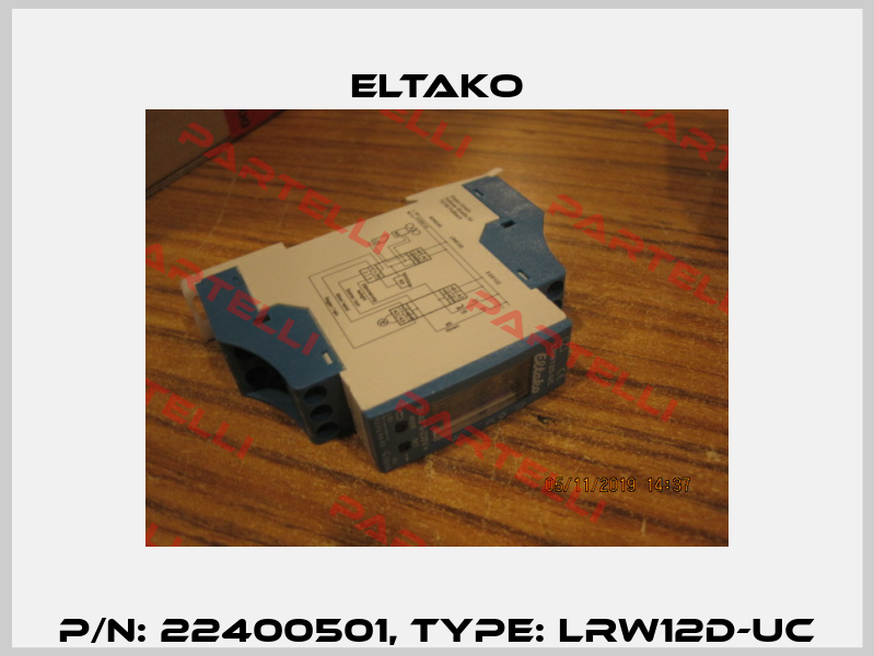 P/N: 22400501, Type: LRW12D-UC Eltako